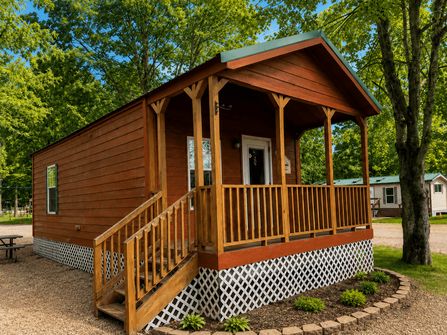 Deluxe Poolside Cabin