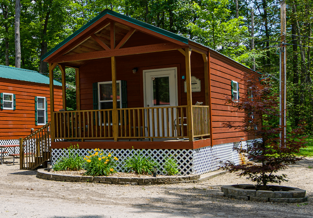 Poolside Cabin