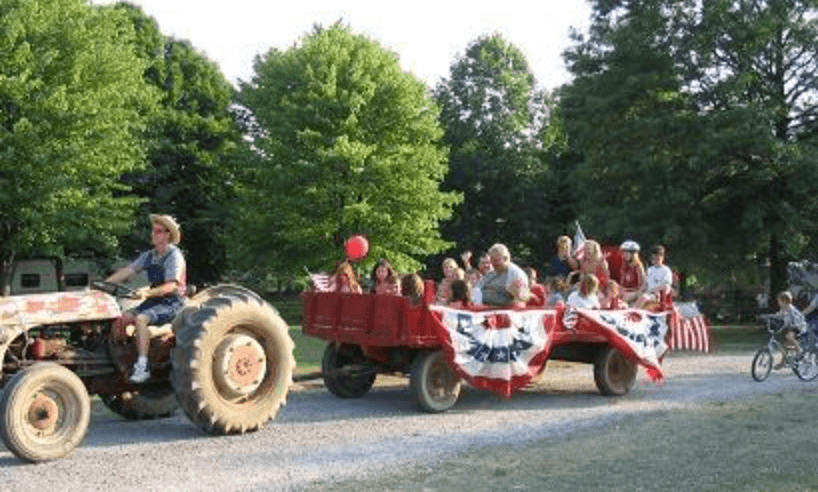 Family hayride